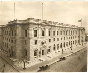 James R. Browning U.S. Court in SF, listed on National Register in 1971, picture from 1905.